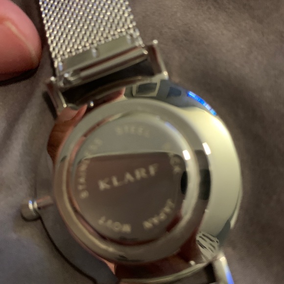 Klarf minimalist silver watch - Picture 3 of 6